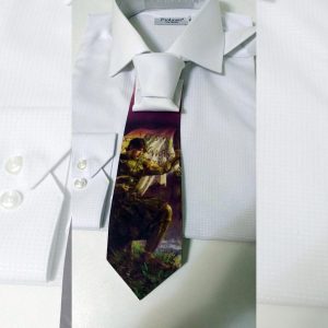 Gravata Estampada - Estandarte da Liberdade